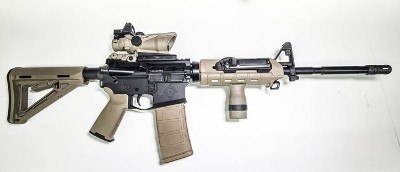 ARJ DEFENSE DECKED OUT AR-15 WITH DUAL TRIJICON 5.56X45MM NATO - Image 1 of 6