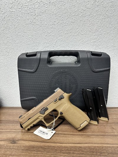 SIG SAUER p230 m18 9MM LUGER (9x19 PARA)