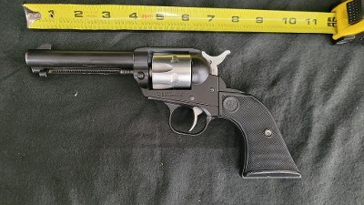 RUGER WRANGLER [BLK/SLVR] .22 LR - Image 1 of 2