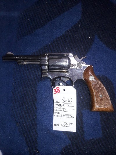 SMITH & WESSON 10-5 .38 SPL - Image 1 of 7