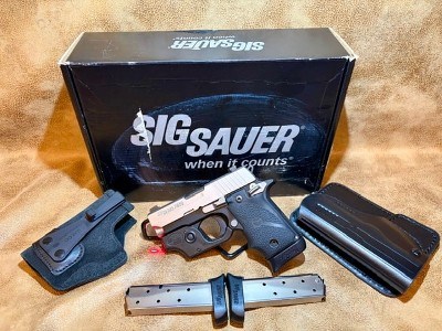 SIG SAUER P238 TWO-TONE .380 ACP - Image 1 of 5