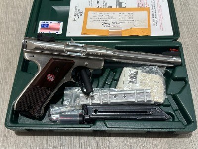 RUGER MKIII HUNTER/TARGET .22 LR - Image 1 of 25