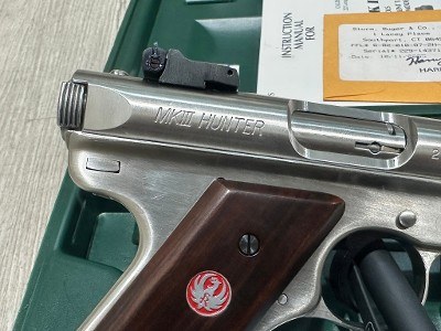 RUGER MKIII HUNTER/TARGET .22 LR - Image 3 of 25