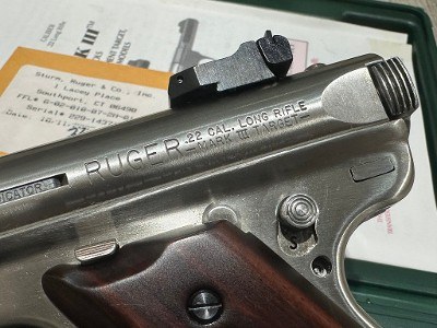 RUGER MKIII HUNTER/TARGET .22 LR - Image 9 of 25