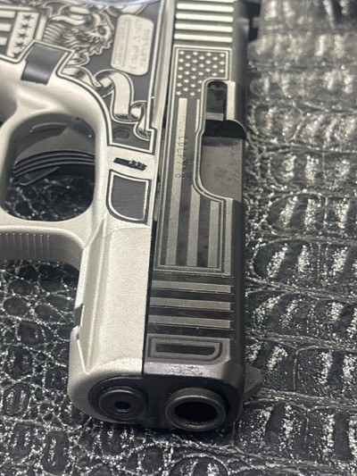 GLOCK 43X TAKE AMERICA BACK 9MM LUGER (9x19 PARA) - Image 8 of 10
