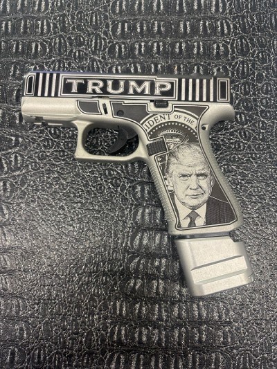 GLOCK 43X TAKE AMERICA BACK 9MM LUGER (9x19 PARA) - Image 2 of 10