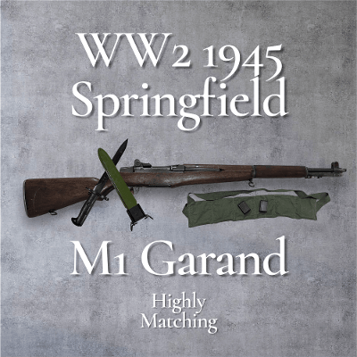 SPRINGFIELD ARMORY M1 Garand WW2 1945 .30-06 SPRG - Image 1 of 20