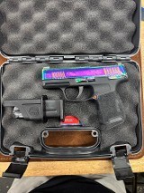 SIG SAUER P365-380 (MANUAL SAFETY) [RAINBOW TITANIUM] .380 ACP - Image 2 of 4