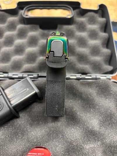 SIG SAUER P365-380 (MANUAL SAFETY) [RAINBOW TITANIUM] .380 ACP - Image 3 of 4