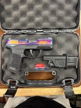 SIG SAUER P365-380 (MANUAL SAFETY) [RAINBOW TITANIUM] .380 ACP