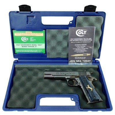COLT Government Model "El Soldado II" 38 SUP .38 SUPER - Image 5 of 6