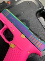 GLOCK G43X PINK RAINBOW 9MM LUGER (9x19 PARA) - Image 2 of 6