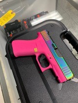 GLOCK G43X PINK RAINBOW 9MM LUGER (9x19 PARA) - Image 5 of 6