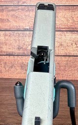 GLOCK 43, G43 9mm 3.41" Tiffany Blue/Silver with Taran Tactical Mag 9MM LUGER (9x19 PARA) - Image 7 of 9
