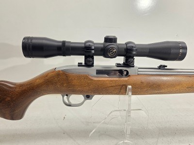 RUGER 10/22 Stainless & Wood Simmons Scope .22 LR - Image 9 of 10