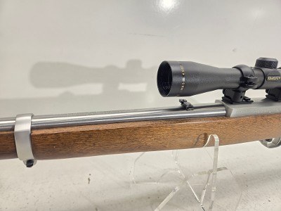 RUGER 10/22 Stainless & Wood Simmons Scope .22 LR - Image 3 of 10