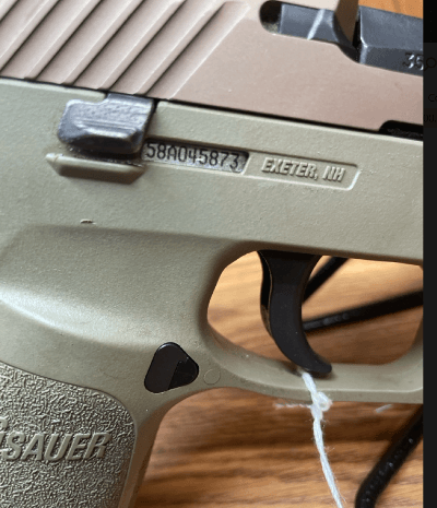 SIG SAUER P320 XCOMPACT .357 SIG - Image 3 of 4