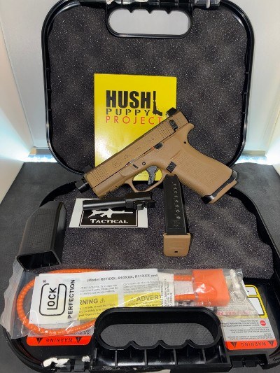 GLOCK G43X SHARK COAST TACTICAL 9MM LUGER (9x19 PARA)