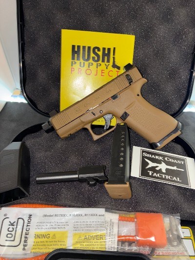 GLOCK G43X SHARK COAST TACTICAL 9MM LUGER (9x19 PARA) - Image 2 of 4