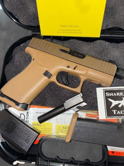 GLOCK G43X SHARK COAST TACTICAL 9MM LUGER (9x19 PARA) - Image 4 of 4