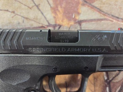 SPRINGFIELD ARMORY XDM-9 3.8 9MM LUGER (9x19 PARA) - Image 6 of 7