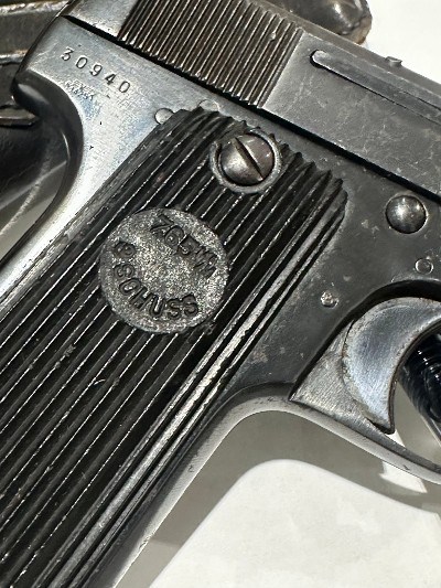 UNIQUE ARMES FRANCE model 17 german marked WWII .32 ACP - Image 9 of 19