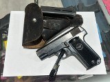 UNIQUE ARMES FRANCE model 17 german marked WWII .32 ACP