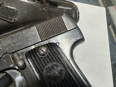 UNIQUE ARMES FRANCE model 17 german marked WWII .32 ACP - Image 4 of 19