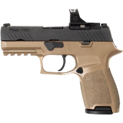 SIG SAUER P320 + ROMEO RS, EXTRA GRIP FRAME 9MM LUGER (9X19 PARA) - Image 1 of 3