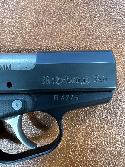 ROHRBAUGH R9 9MM LUGER (9x19 PARA) - Image 3 of 5