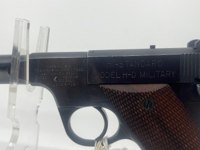 HIGH STANDARD MFG CO Model H-D Military .22 LR - Image 3 of 4
