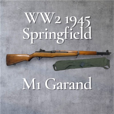 SPRINGFIELD ARMORY M1 Garand WW2 1945 .30-06 SPRG - Image 1 of 15