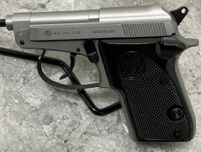 BERETTA 21A BOBCAT INOX .22 LR - Image 3 of 6