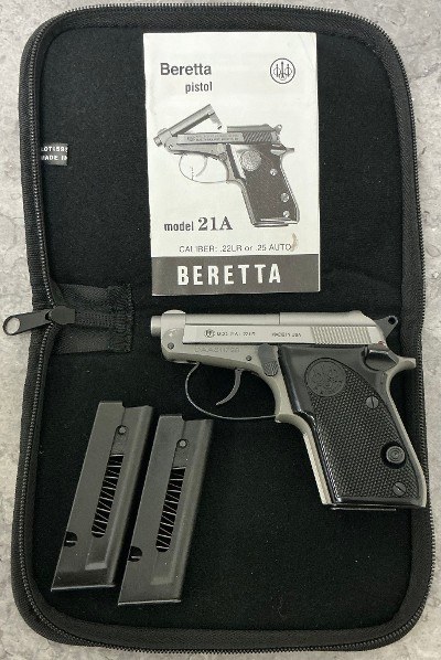 BERETTA 21A BOBCAT INOX .22 LR - Image 6 of 6