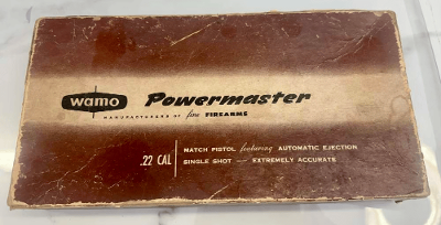 WAMO MFG. Powermaster Single Shot w/Factory Box .22 LR - Image 1 of 17