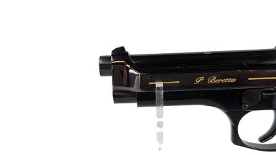 BERETTA 92FS Gold Engraved 9MM LUGER (9x19 PARA) - Image 6 of 20