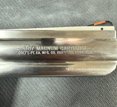 COLT KING COBRA STAINLESS .357 MAG - Image 5 of 10