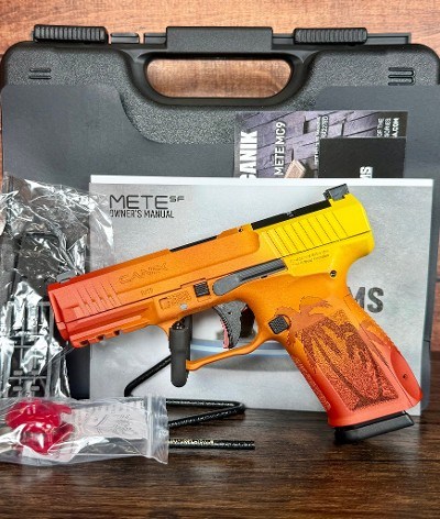 CANIK METE SFT One Series Limited Edition "Sunset" 9mm 4.46" 9MM LUGER (9x19 PARA) - Image 1 of 11