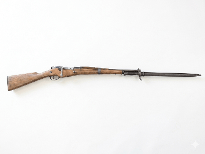 FRENCH MILITARY Mle M.16 Berthier, Lebel 8MM MAUSER - Image 1 of 2