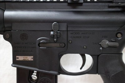 SMITH & WESSON M&P 15-22 - RIFLE .22 LR - Image 6 of 9