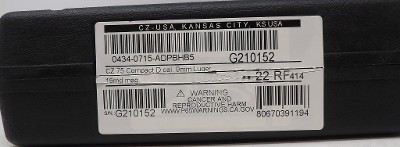 CZ 75 D PCR COMPACT 9MM LUGER (9X19 PARA) - Image 2 of 8