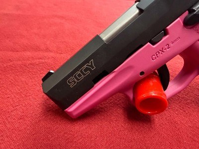 SCCY 9MM CPX-2 PINK & BLACK SUBCOMPACT 9MM LUGER (9x19 PARA) - Image 6 of 7