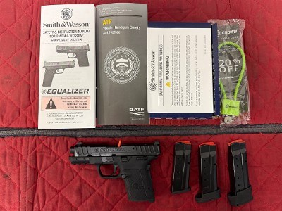 SMITH & WESSON EQUALIZER (THUMB SAFETY) 9MM LUGER (9x19 PARA) - Image 2 of 4