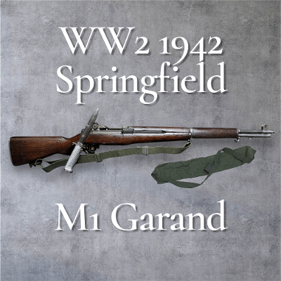 SPRINGFIELD ARMORY M1 Garand WW2 1942 .30-06 SPRG - Image 1 of 13
