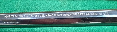 HENRY HO11 ORIGINAL GOLDEN BOY 1860 COMMERATIVE .44-40 WIN - Image 4 of 9