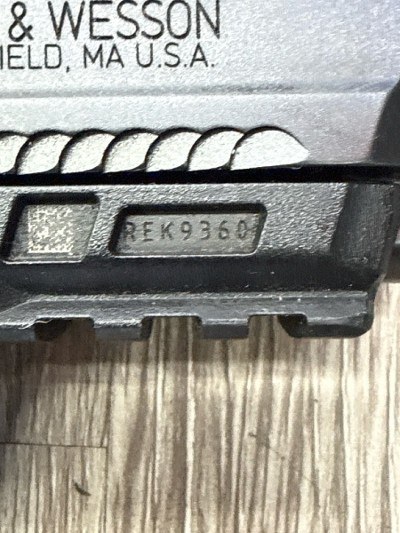 SMITH & WESSON 9 SHEILD EZ 9MM LUGER (9x19 PARA) - Image 3 of 3