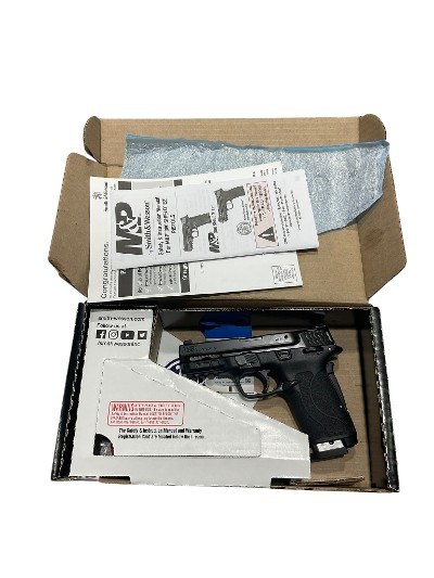 SMITH & WESSON M&P380 SHIELD EZ MANUAL THUMB SAFETY .380 ACP - Image 1 of 6
