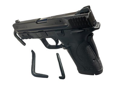SMITH & WESSON M&P380 SHIELD EZ MANUAL THUMB SAFETY .380 ACP - Image 3 of 6