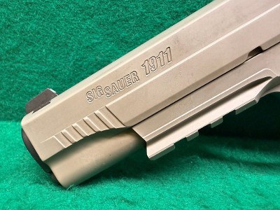 SIG SAUER 1911 EMPEROR SCORPION FULL SIZE RAIL .45 ACP - Image 8 of 25