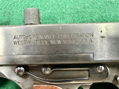 AUTO-ORDNANCE THOMPSON 1927A-1.45 ACP - Image 8 of 11